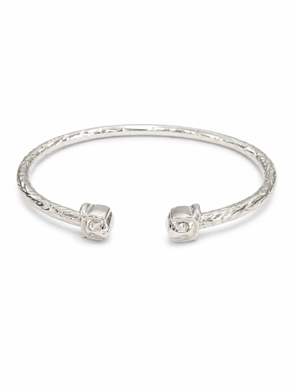 Gorgeous Sterling Silver Bear Bangle Bracelet New